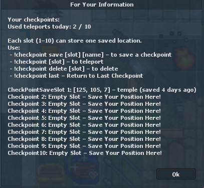 checkpoint